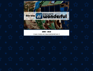 projectwonderful.com screenshot