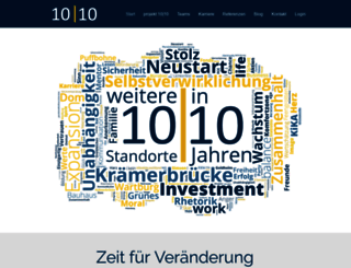 projekt1010.de screenshot