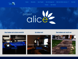 projektalice.org screenshot