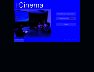 projektoren-datenbank.com screenshot