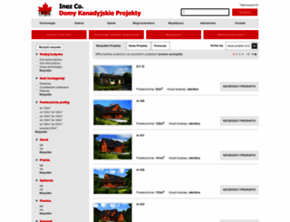 projektydomowkanadyjskich.pl screenshot