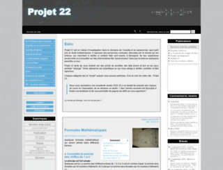projet22.com screenshot