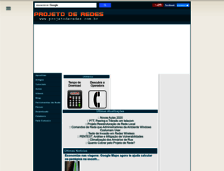 projetoderedes.com.br screenshot