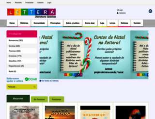 projetolettera.com.br screenshot