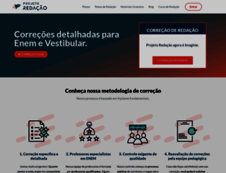 projetoredacao.com.br screenshot