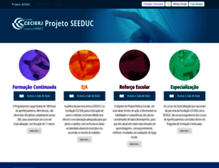 projetoseeduc.cecierj.edu.br screenshot
