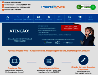 projetoweb.com.br screenshot