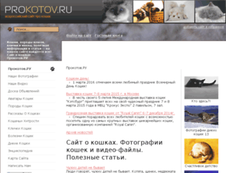 prokotov.ru screenshot