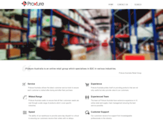 prokure.com.au screenshot