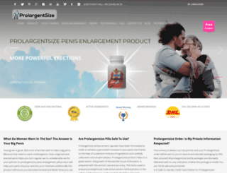 prolargentsize.com screenshot