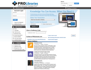 prolibraries.com screenshot