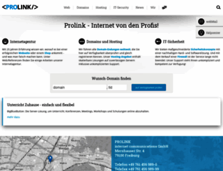prolink.de screenshot