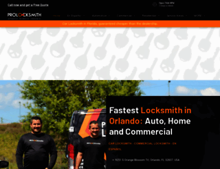 prolocksmithsorlando.com screenshot