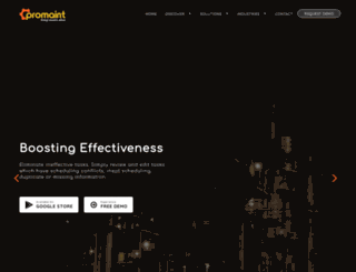 promaintcmms.com screenshot