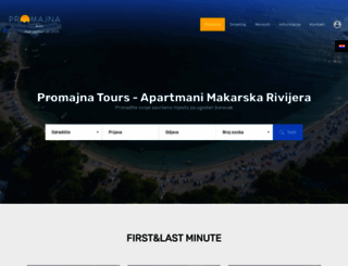 promajna-tours.com screenshot
