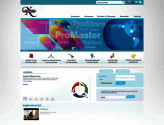 promaks.com.tr screenshot