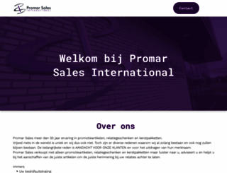 promarsales.nl screenshot