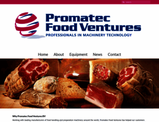promatecfoodventures.com screenshot