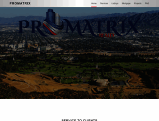 promatrixrealty.com screenshot