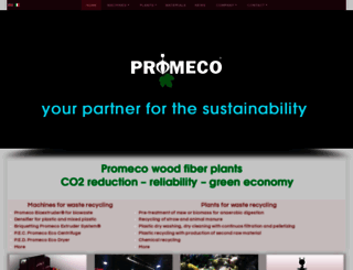 promeco.it screenshot