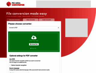 promediaconverter.com screenshot