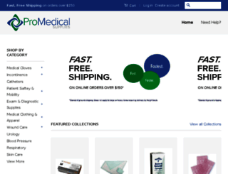 promedicalsupplies.com screenshot