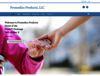 promedicsproducts.com screenshot
