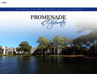 promenadeatedgewater.com screenshot
