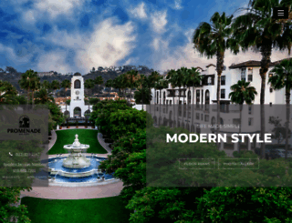 promenadeliving.com screenshot