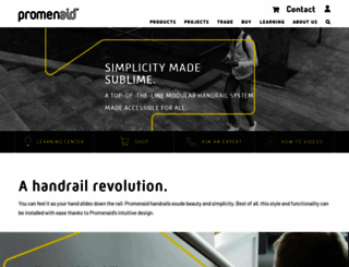 promenaid.com screenshot