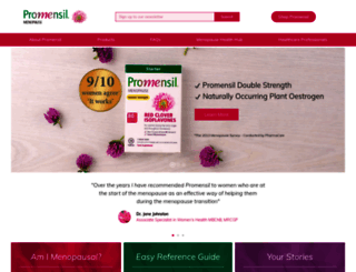 promensil.co.uk screenshot