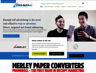 promeroll.co.uk screenshot