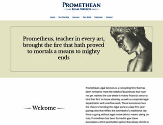 prometheanlegal.com screenshot