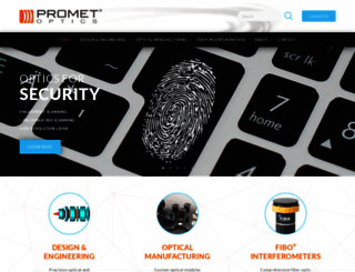 prometoptics.com screenshot