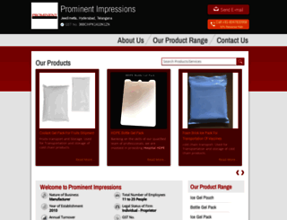 prominentimpressions.com screenshot