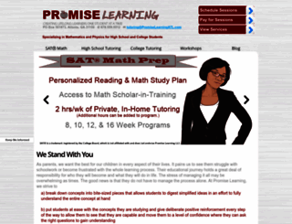 promiselearningatl.com screenshot