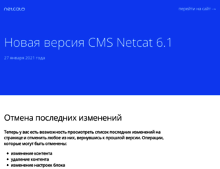 promo.netcat.ru screenshot