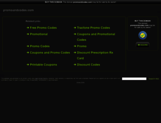 promoandcodes.com screenshot