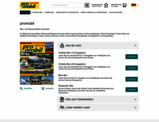 promobil-shop.de screenshot