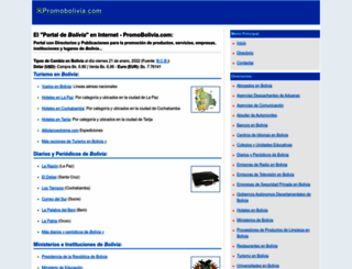 promobolivia.com screenshot
