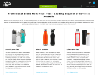 promobottlesaustralia.com.au screenshot