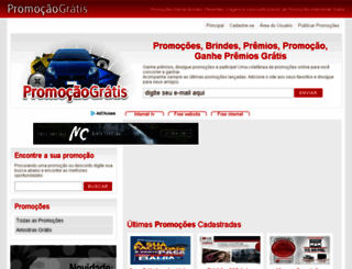 promocaogratis.com.br screenshot