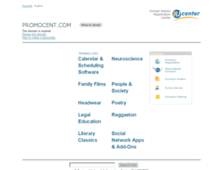 promocent.com screenshot