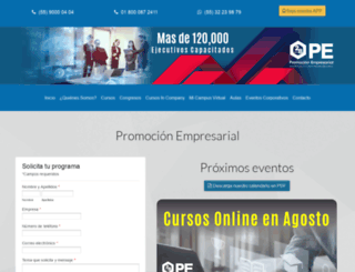 promocionempresarial.com.mx screenshot