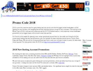 promocode2016.co.uk screenshot