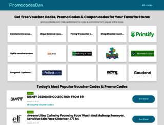 promocodesday.com screenshot