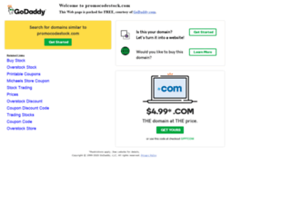 promocodestock.com screenshot