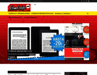 promocodigos.com screenshot