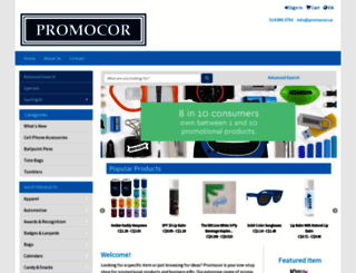 promocor.ca screenshot