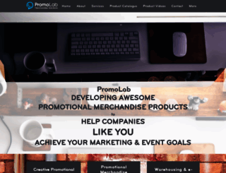 promolabmerchandise.com screenshot